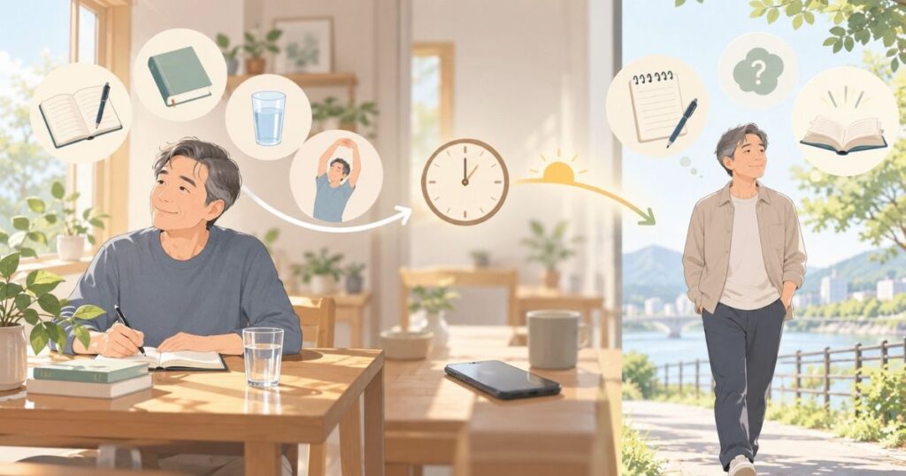 朝一番にスマホを見ない3つの工夫