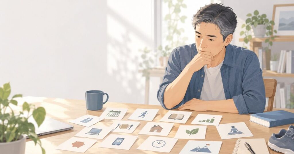 うまくいかないときほど、全部を変えたくなる