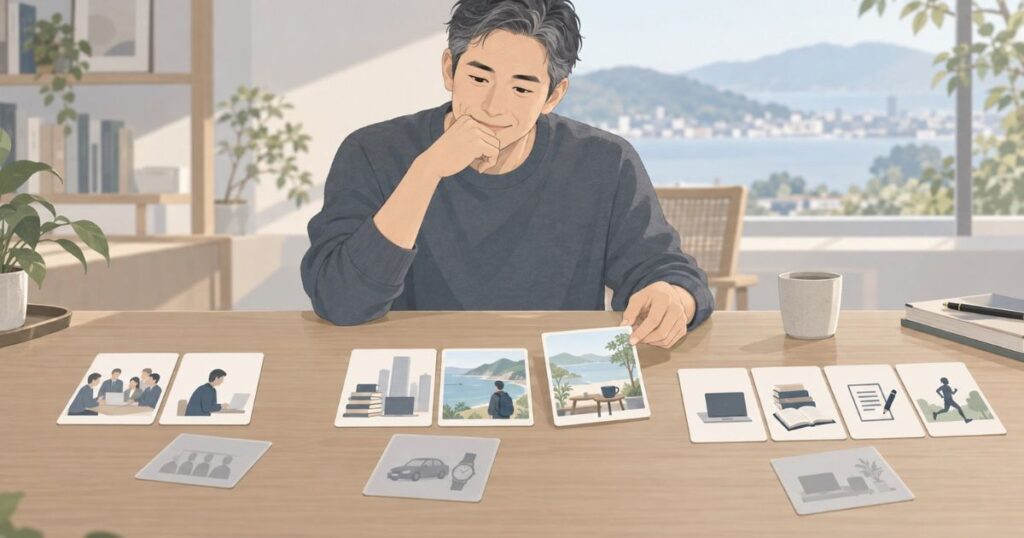 今の自分に合うものを選び直す3つの視点