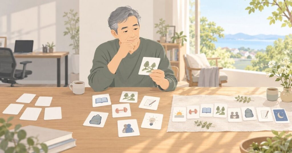 定年後の毎日をつくる3つの考え方