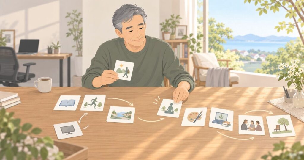 定年後の過ごし方は、あとから変えていい