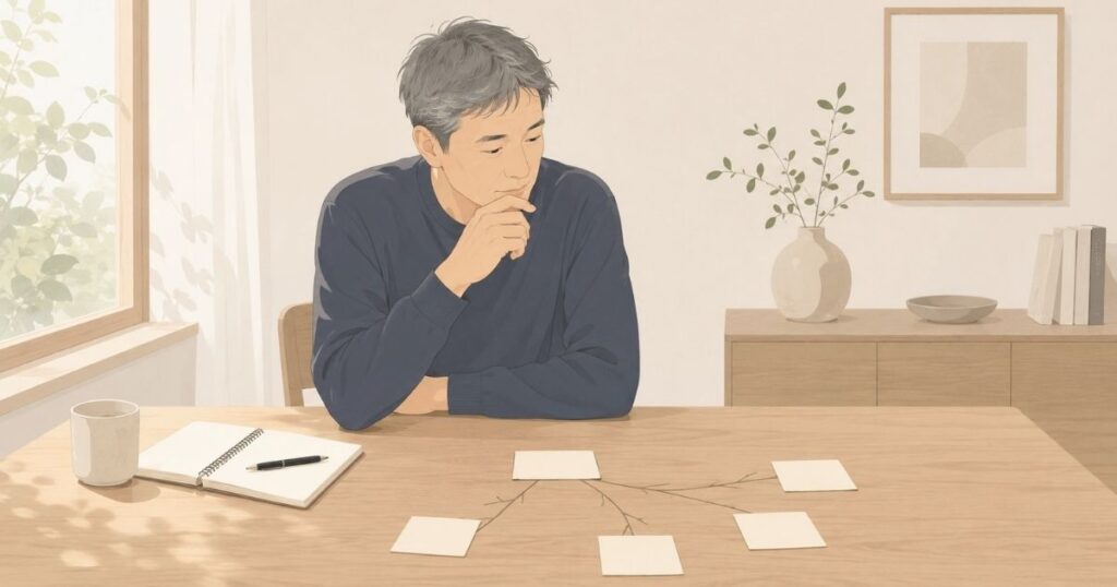 考えを深めるとは、最初の答えで止まらないこと
