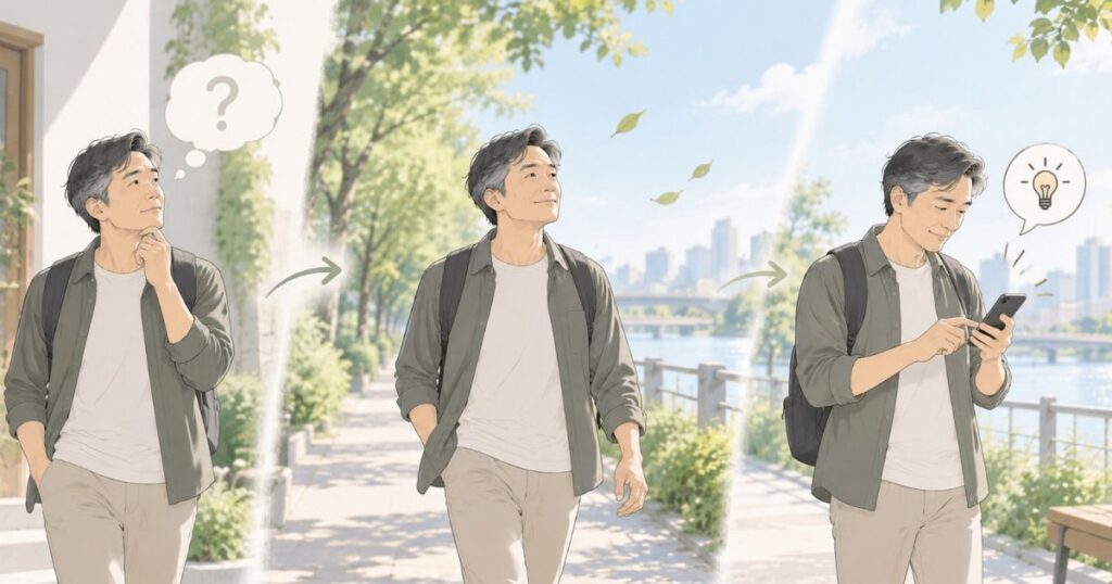 歩きながら考える｜思考を動かす3つの方法