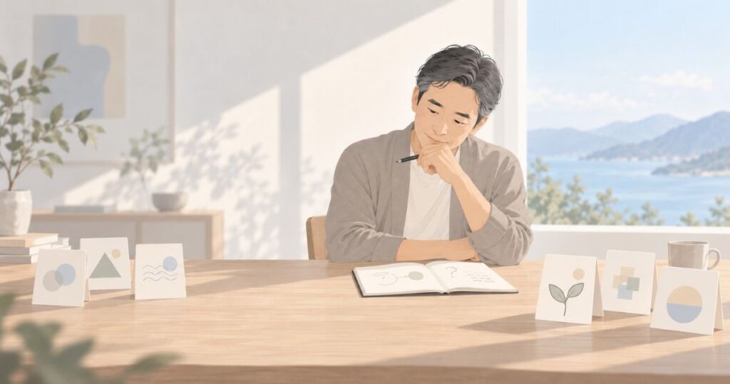 「分からない」は、意見がないということではない