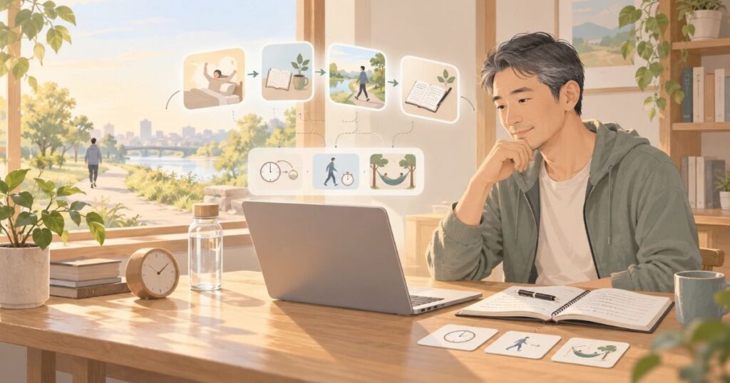 私の場合｜朝のウォーキングを振り返ってみる