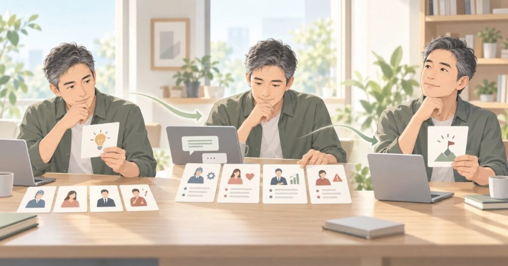 AIに別の立場から考えてもらう3つの方法