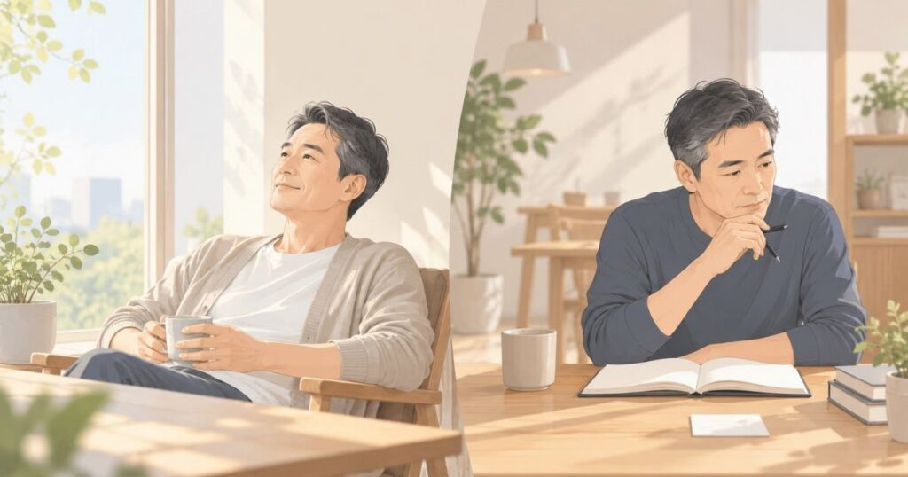 考える時間は、何もしない時間とは少し違う