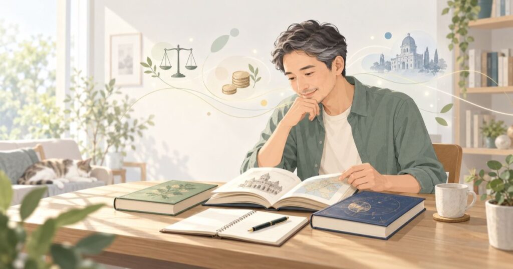 大人の勉強は、目的がはっきりしていなくても始められる