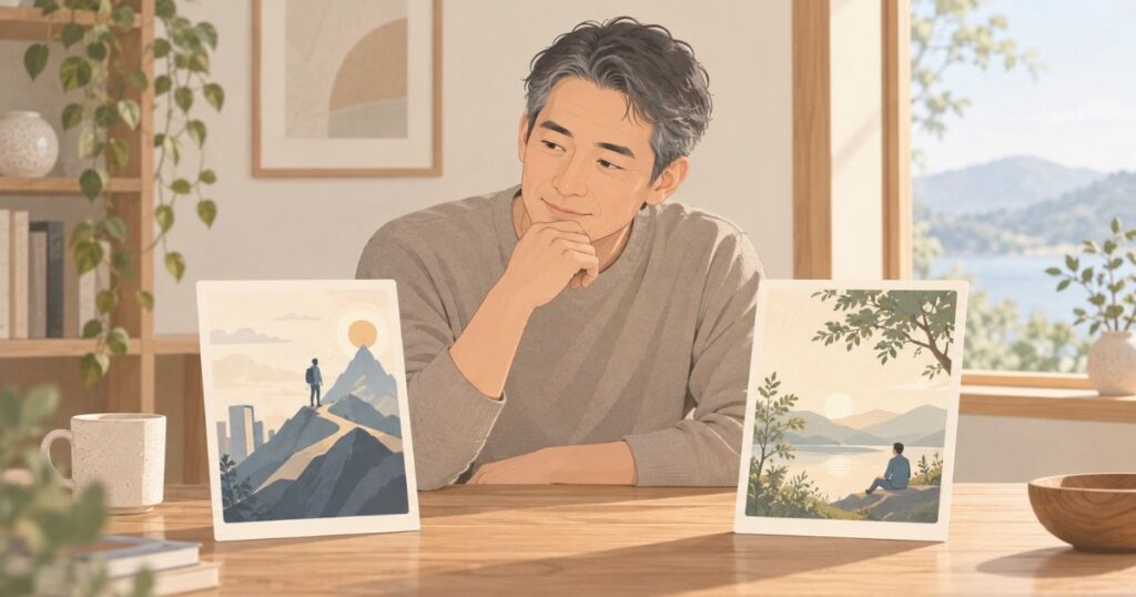 目標は、ずっと同じでなくてもいい