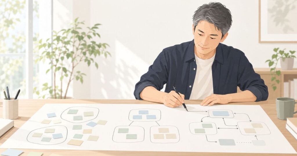 考えを図解する3つのステップ
