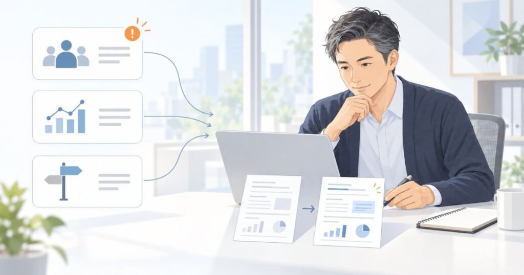 仕事の途中で条件が変わったら？