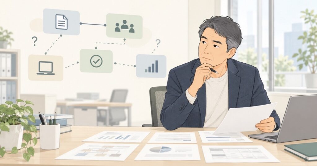 異動先の仕事がわからないのはなぜ?