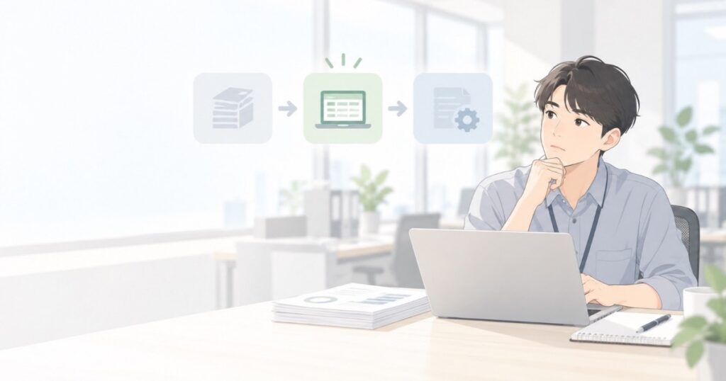 仕事の全体像が見えないのはなぜ？